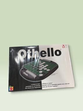 NEW Mattel Othello Board Game Sealed Classic Strategy Reversi B3165 Complete